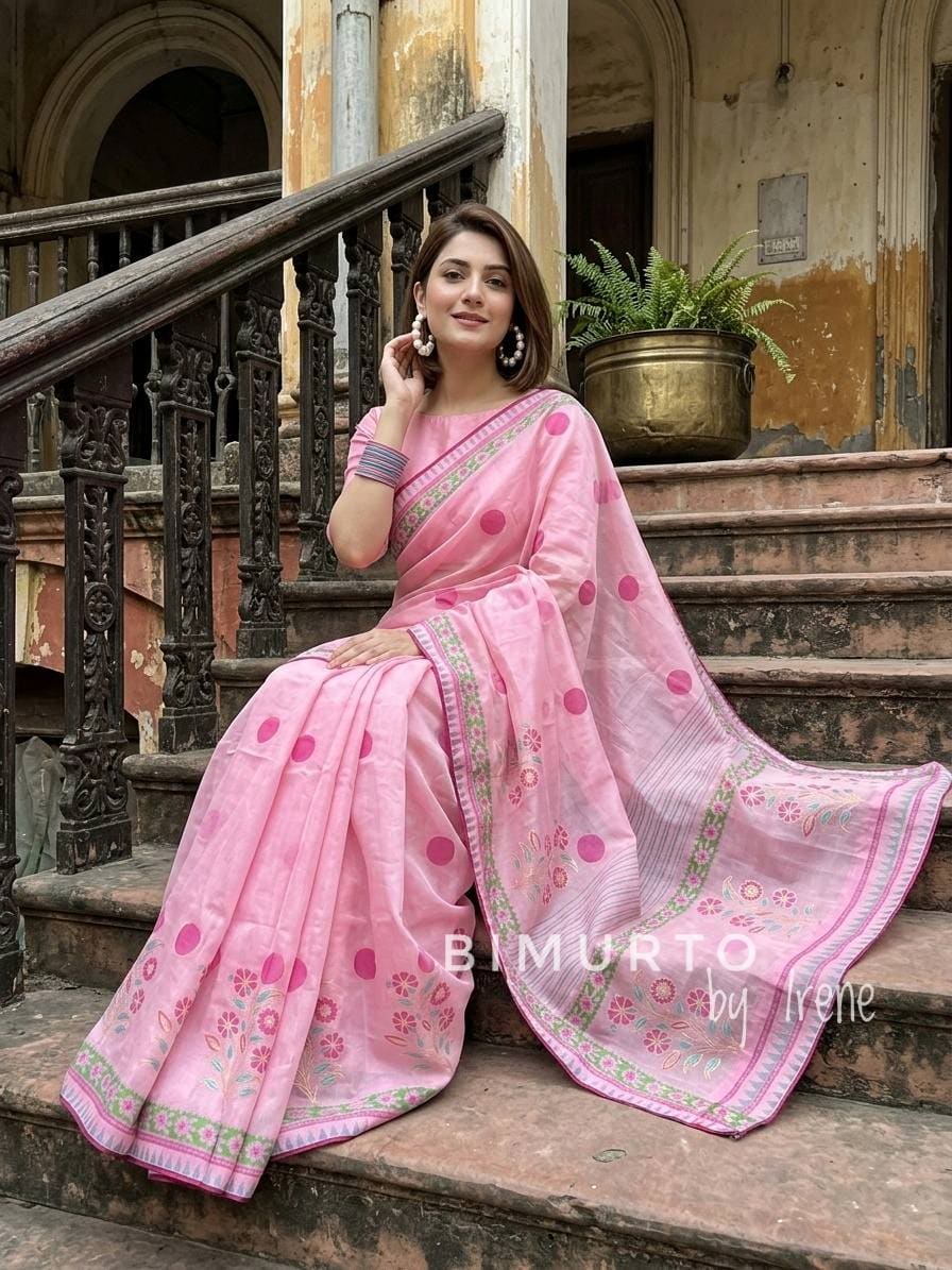 Draped Bimurto fabric